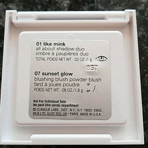 New Clinique eye Shadow Blush mini set - Picture 3 of 4